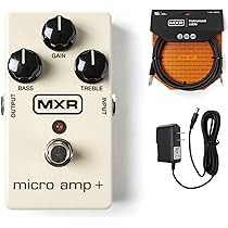 ギター MXR M233 Micro Amp + MXR M233 Micro Amp Plus Clean Boost Pedal | Sweetwater